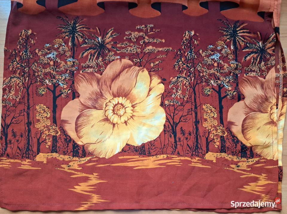 Sukienka ka długa na lato pomarańczowy Brzesko