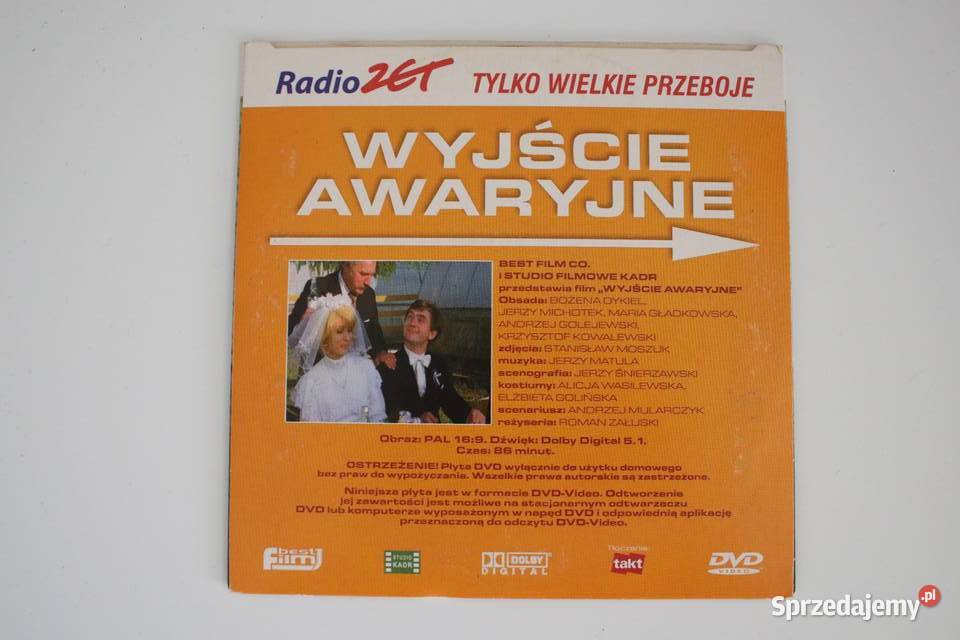 Film Wyjście awaryjne płyta DVD Filmy Filmy dolnośląskie Wrocław