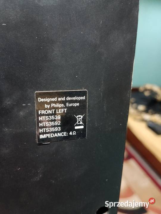 Philips Zestaw audio do salonu 6 części sprzedam