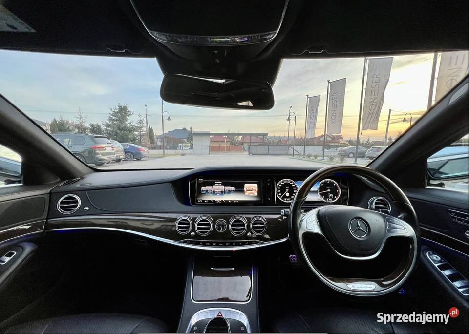 Mercedes w222 S350 Long Panorama Kamera Dociągi tempomat