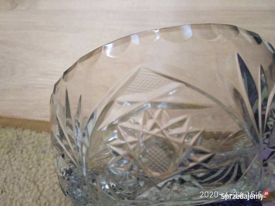miska salaterka owocówka kryształ miski Poznań