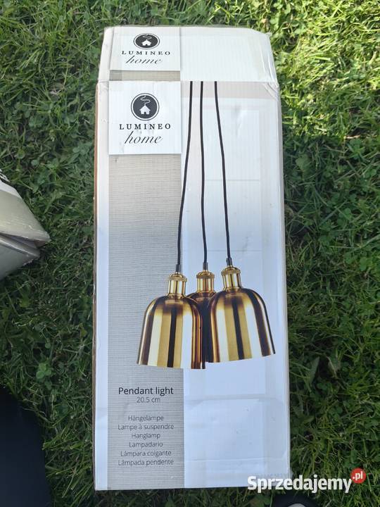 lampa wiszaca złota Żary sprzedam