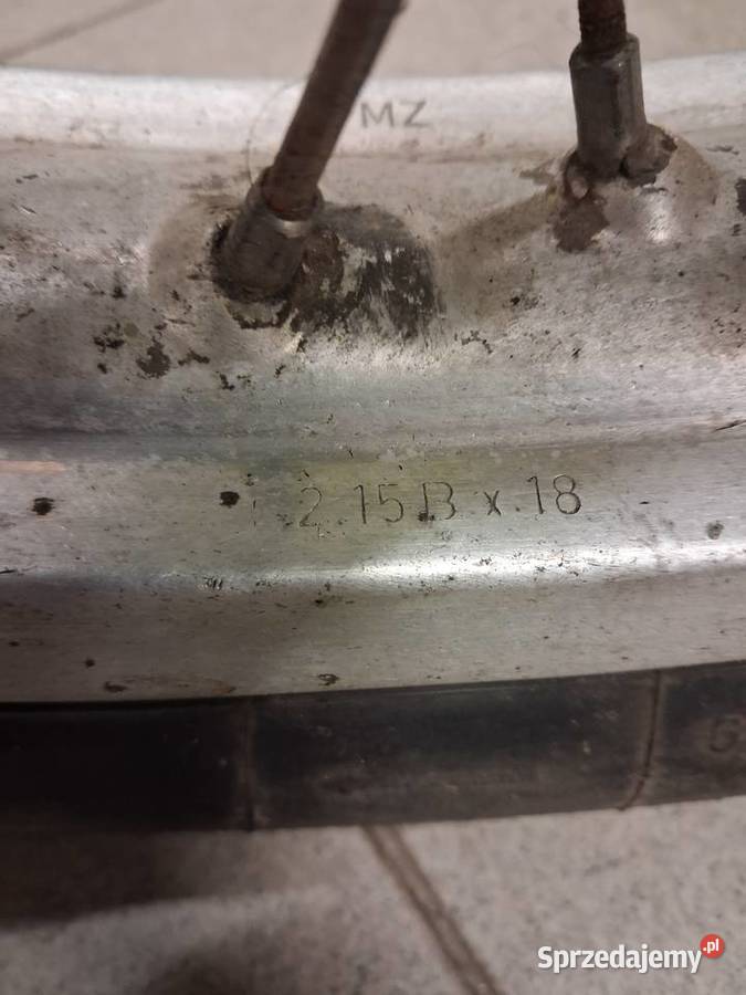 Tylne koło mz etz 250 oryginał DDR sprzedam