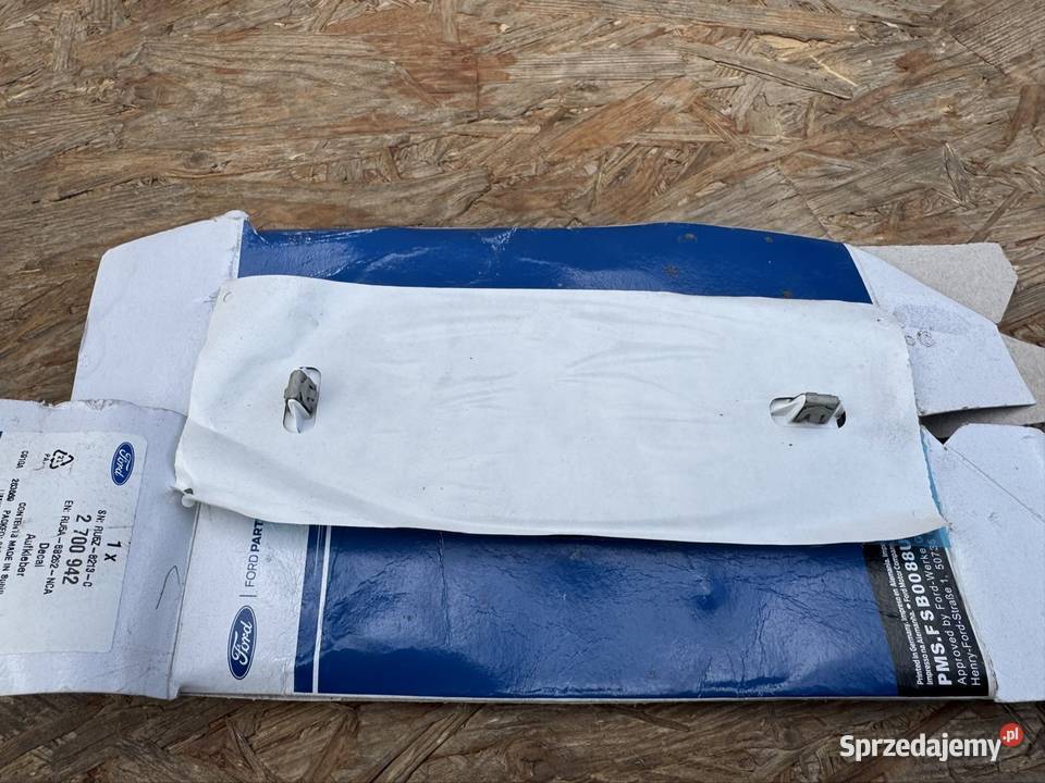 Znaczek Logo emblemat ford Custom II 2 wielkopolskie Międzychód