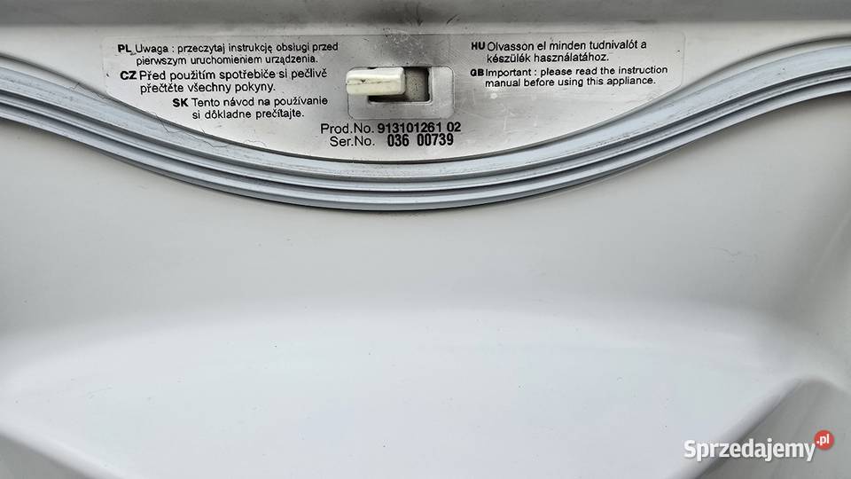 Pralka automatyczna Elektrolux AGD Czarna Woda