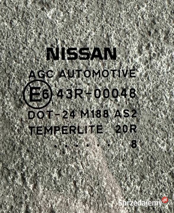 Czesci nissan qashqai szyba głośnikpodnośnik Części samochodowe