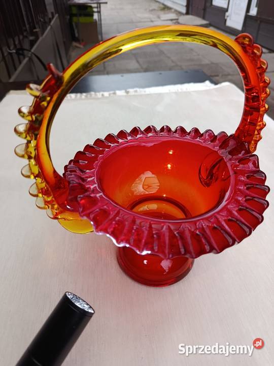 Koszyk oranżowy LFiedorowicza Warszawa