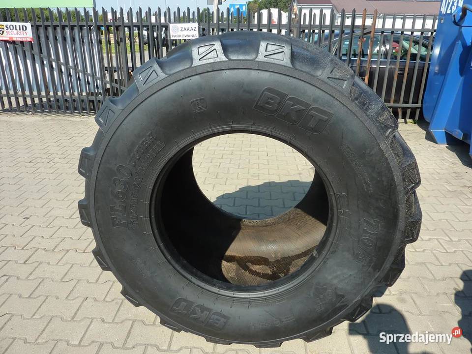 2x Opona używana rolnicza 71050R265 BKT FL630 Zaścianki
