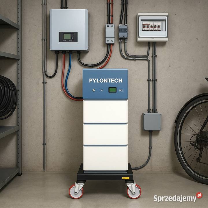 Stelaż stojak magazyn energii solar mobilny podkarpackie Jeżowe