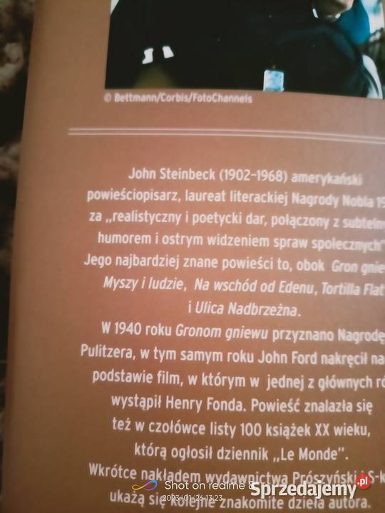 Grona gniewu książki Warszawa księgarnia Praga
