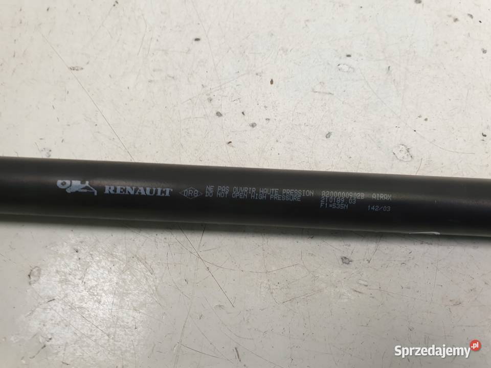 Renault Laguna II SIŁOWNIK MASKI 8200000902B Rudka