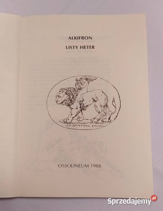 LISTY HETER Alkifron Hajnówka