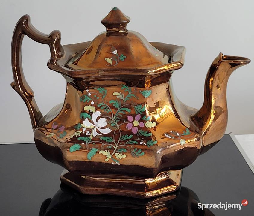 Angielski zabytkowy dzbanek Staffordshire z Kraków