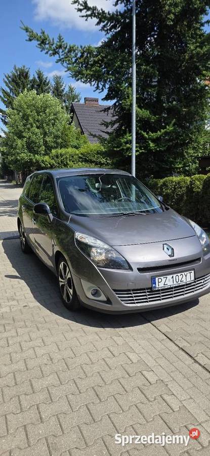 Renault grand scenic szary Przeźmierowo