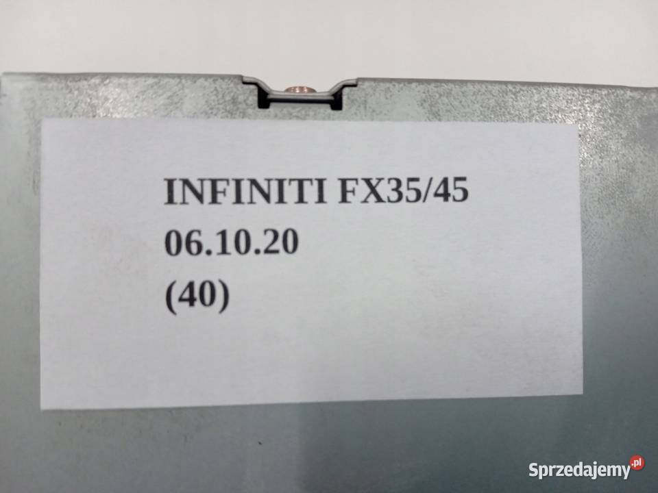 WYŚWIETLACZ INFINITI FX35 FX45 0308 NISSAN Nowy Tomyśl