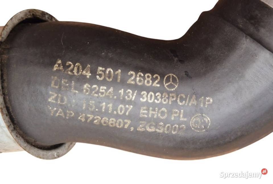 RURA WĄŻ PRZEWÓD WODY MERCEDES CKLASA W204 18 świętokrzyskie Działoszyce sprzedam