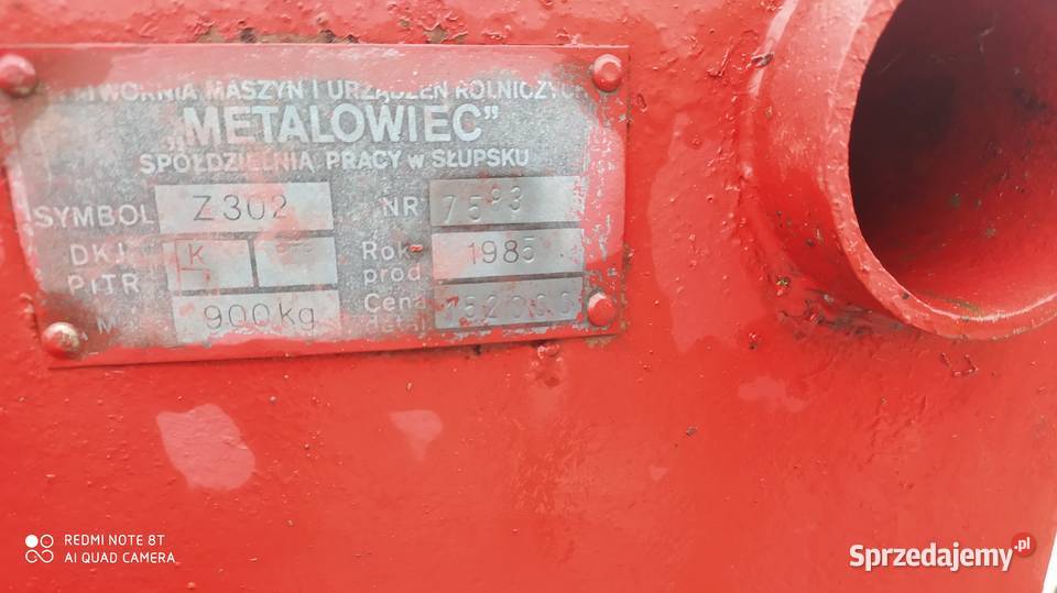 Orkan do zielonek w stanie nieuszkodzony Bełżyce