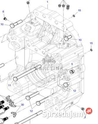 Fendt 930 933 936 939 942 Vario Gen 6 Pokrywa Jastrzębniki
