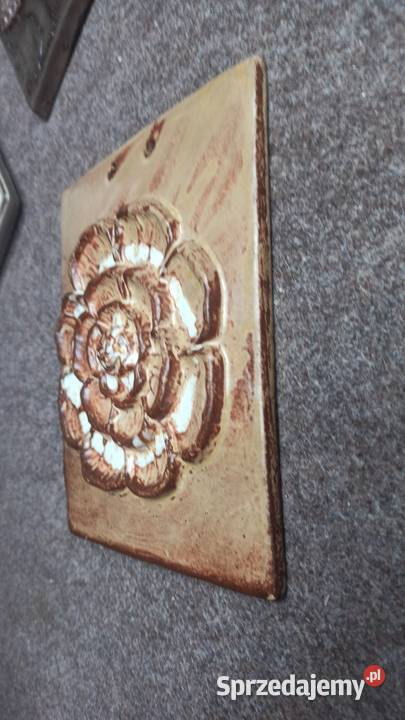 Kafel ceramiczny Artystyczny Róża rozeta Do Porcelana i szkło Gdańsk