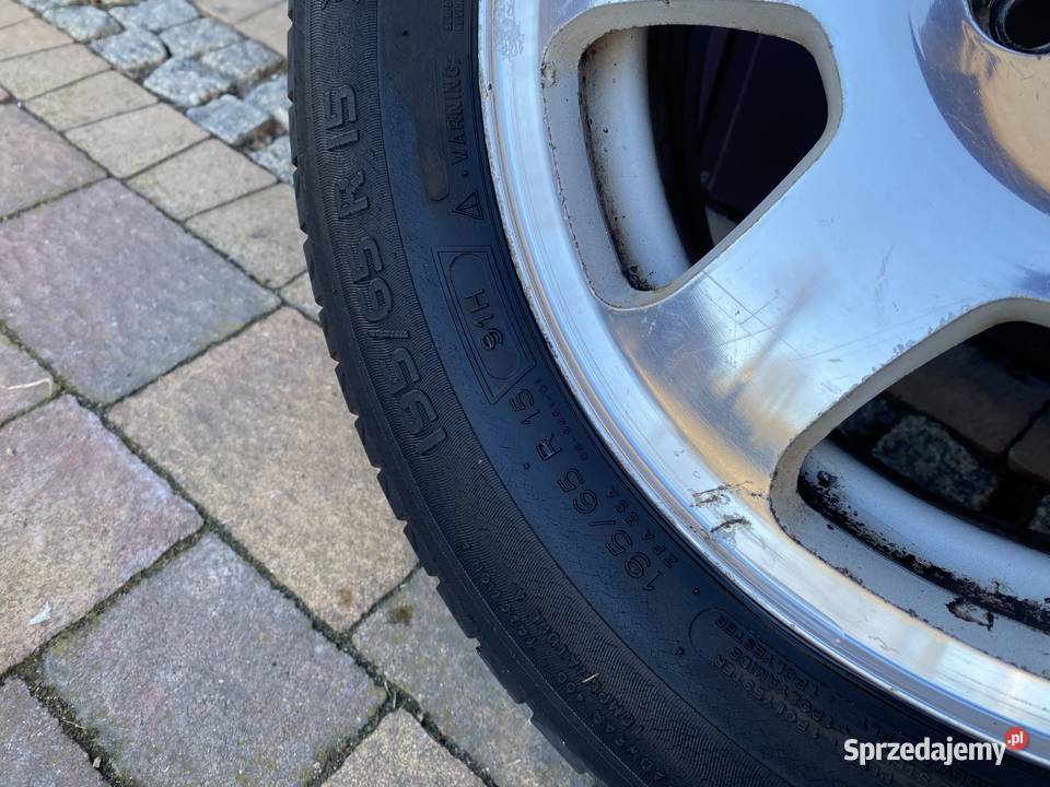 Kute felgi z oponami Audi VW r15 5x100 et38 Olkusz sprzedam