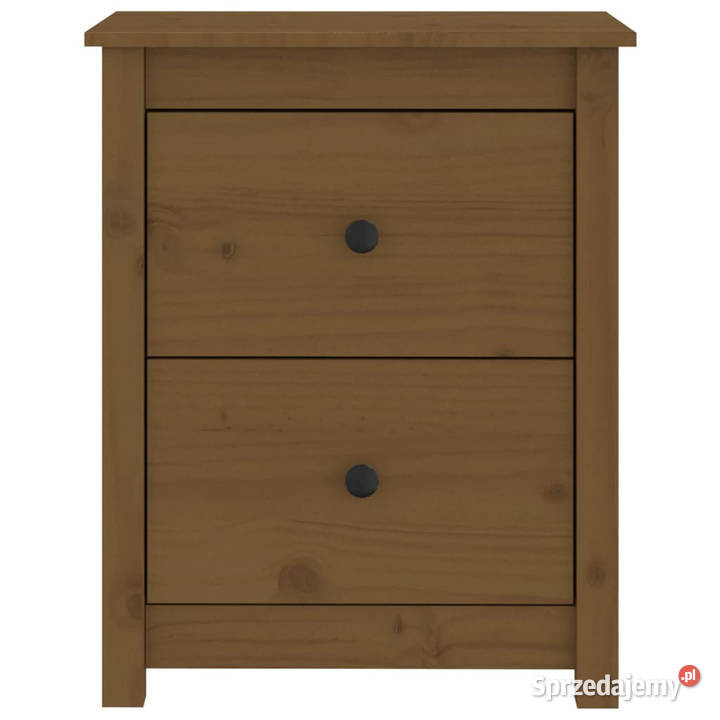 Szafka nocna miodowy brąz 50x35x615 lite drewno Warszawa