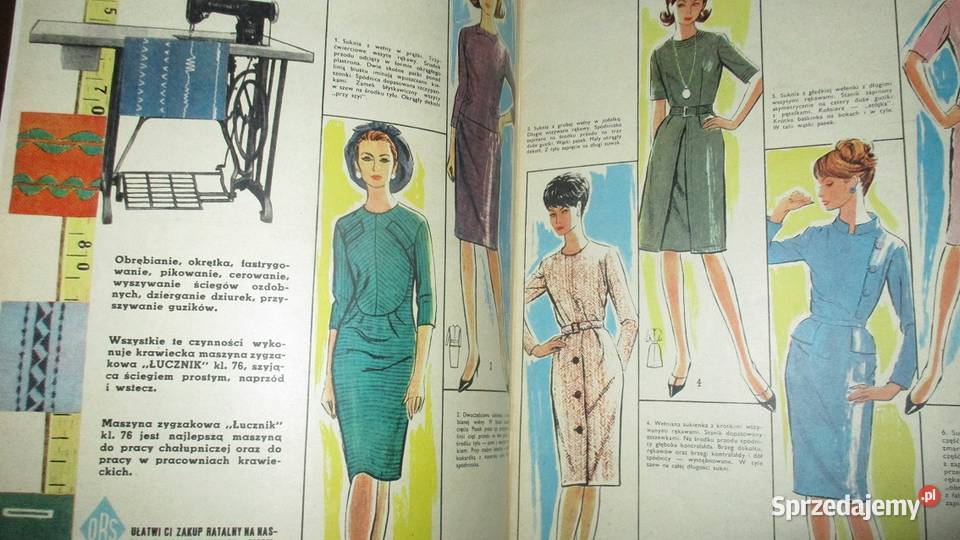 Świat Mody magazyn modowy czasopismo moda PRL Łódź