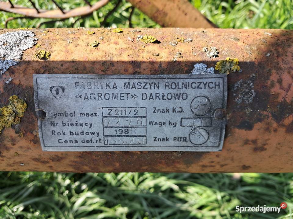 Zgrabiarka do siana 7 gwiazdowa Jeżów