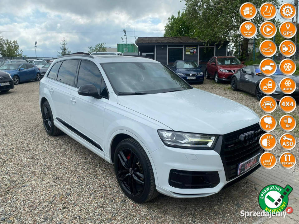 Audi Q7 20 tfsi Quattro 7 os Panorama skóry ledy Gdańsk