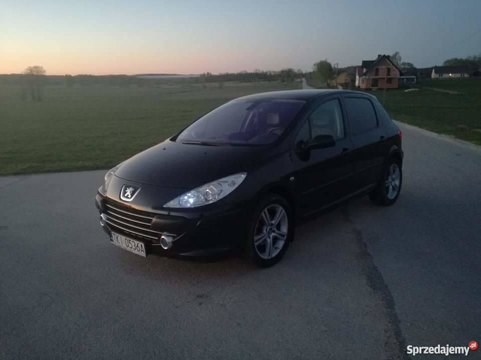 Peugeot 307 Lift 20 benzyna 2006r Czysty i poduszka powietrzna świętokrzyskie Mokry Bór