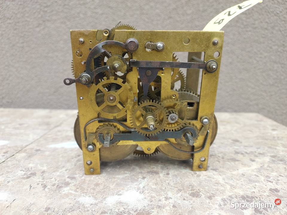 729 Mechanizm starego zegara ściennego FMS 55006 Tczew sprzedam
