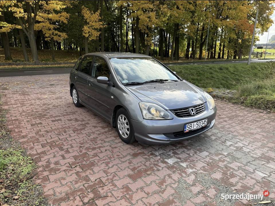 Honda Civic 5d 14 Vtec Zadbana 2005 LIFT 1400cm3 Rydułtowy