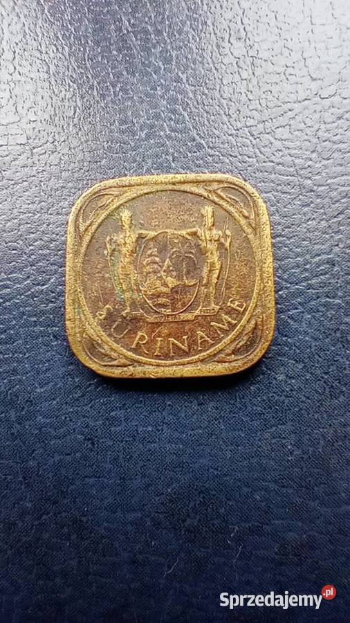 Stare monety 5 cent 1972 Surinam podkarpackie Lesko