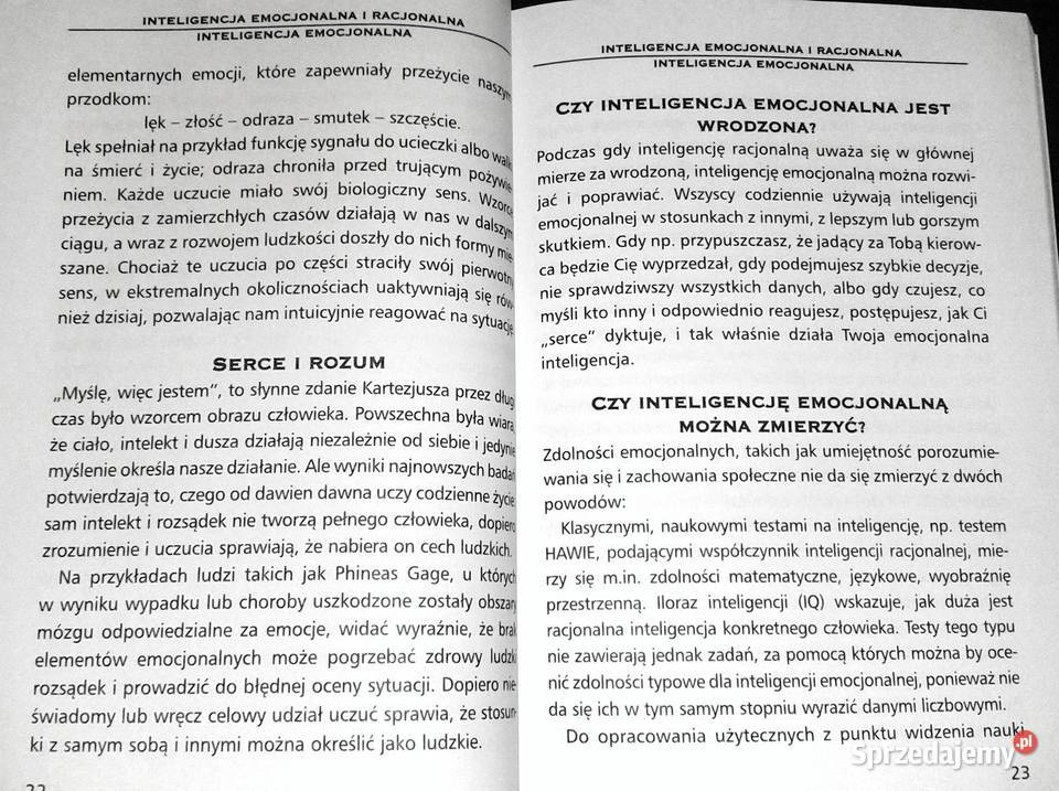 Inteligencja emocjonalna Testy EQ Marion M Sehr Chełm