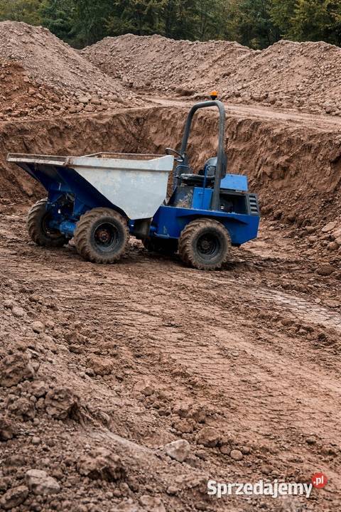 Wynajem Wozidło budowlane 3 tony Gruszowiec