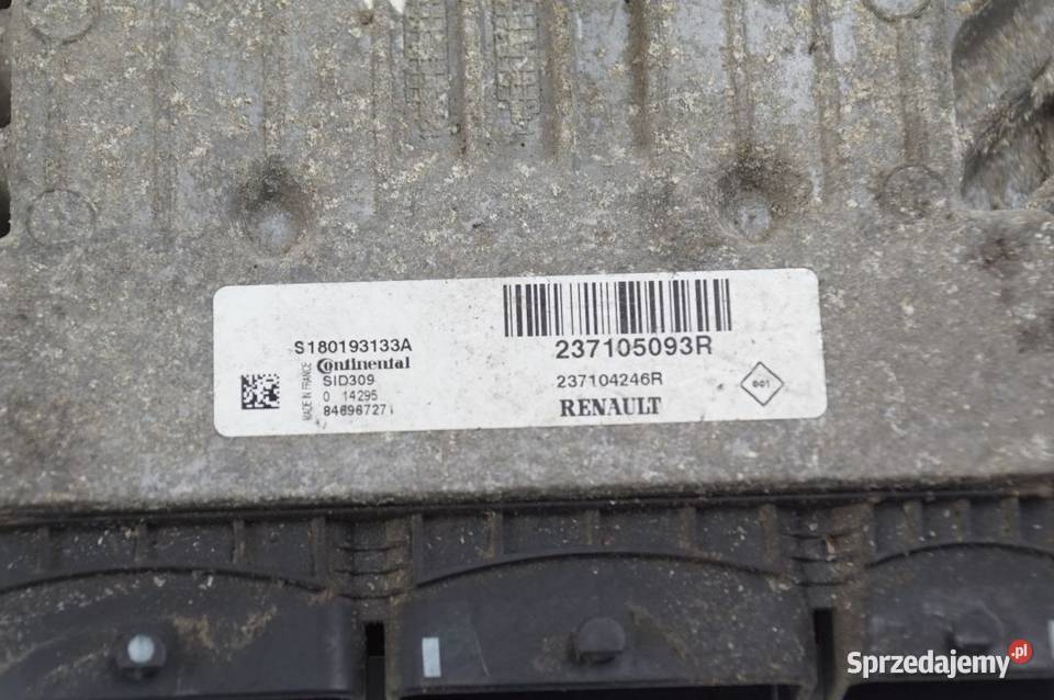 MASTER III MODUŁ KOMPUTER SILNIKA 237105093R Lipno sprzedam