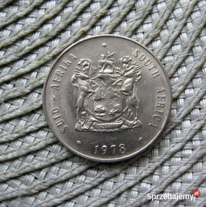 RPA 1 Rand 1978r Numizmatyka Kalisz