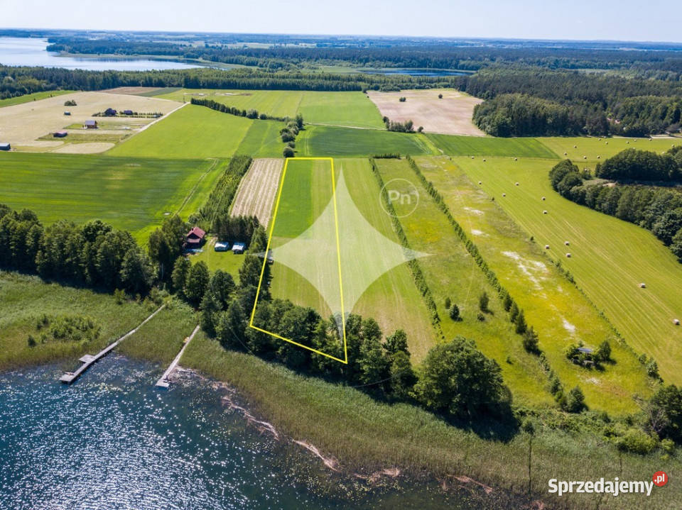 Działka rolna Jeziorem Białym Rajgrodzkim Romoty sprzedam