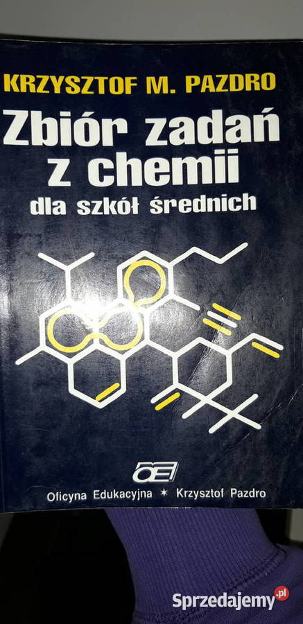 zbiór zadań chemia Pazdro kolekcjonerskie Warszawa