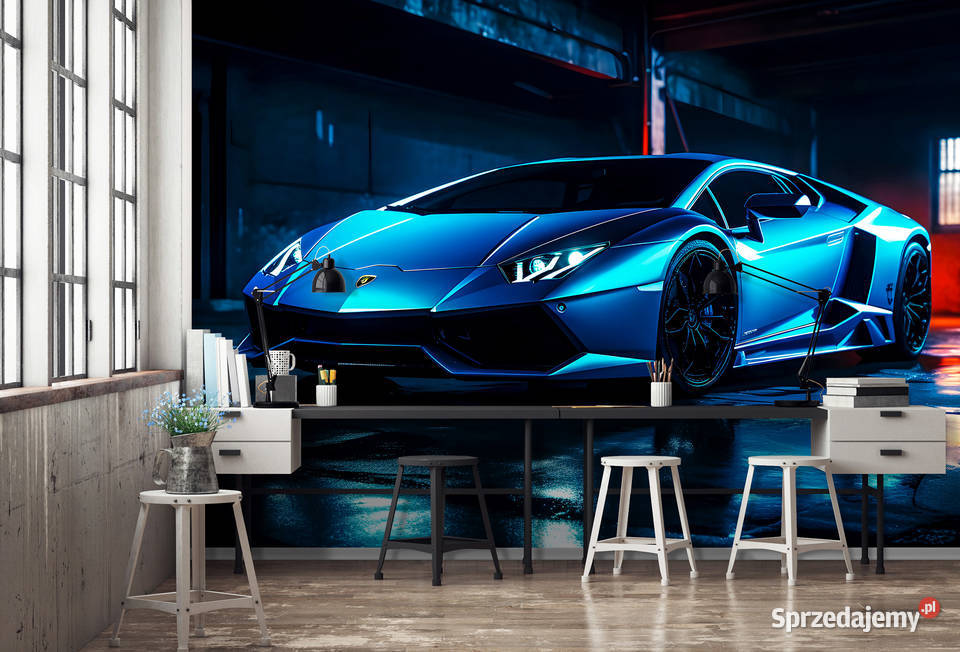 Tapeta fototapeta Auta sportowe 3D Leszno sprzedam