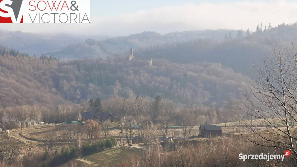 Rezydencjalna działka budowlana w Górach Sowich Zagórze Śląskie sprzedam
