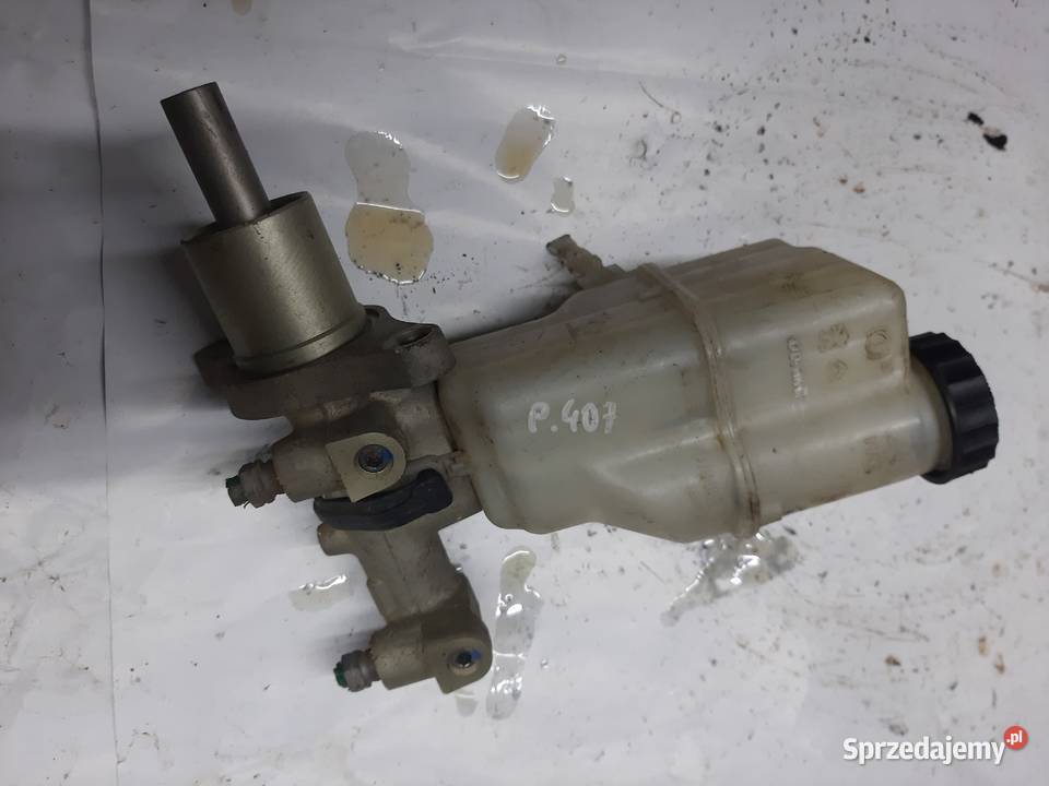 Peugeot 407 pompa hamulcowa zbiorniczek
