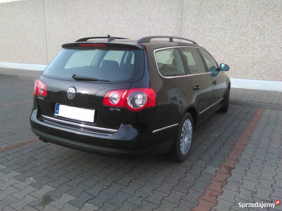 vw passat B6 kombi czarny 2008 radio / CD