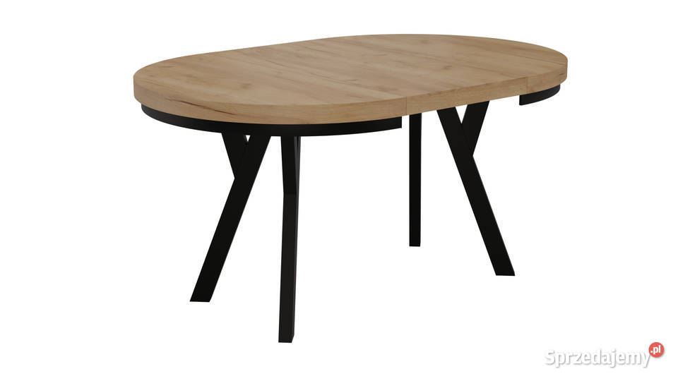 STÓŁ OKRĄGŁY ROZKŁADANY METAL LOFT SALON KUCHNIA łódzkie Radomsko