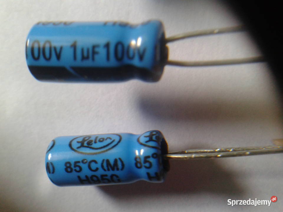 Kondensatory elektrolityczne Lelon 1uF 100V 10 Warszawa