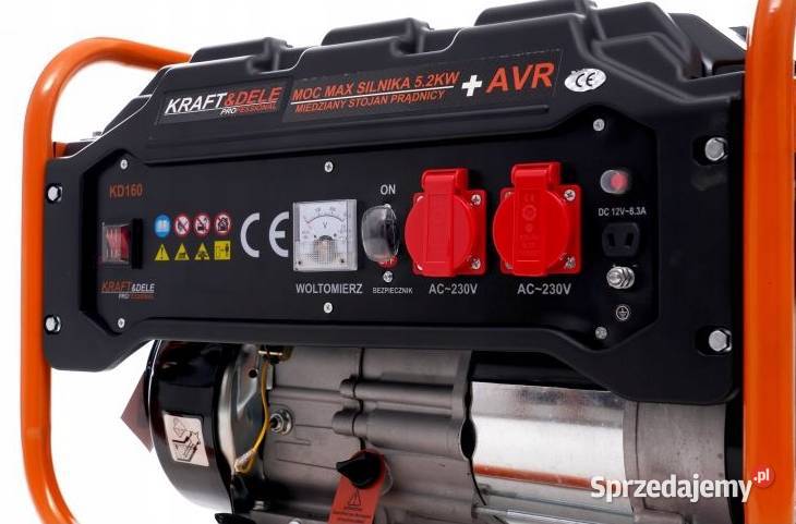 Agregat prądotwórczy KraftDele KD160 3500 W Pusta Kuźnica
