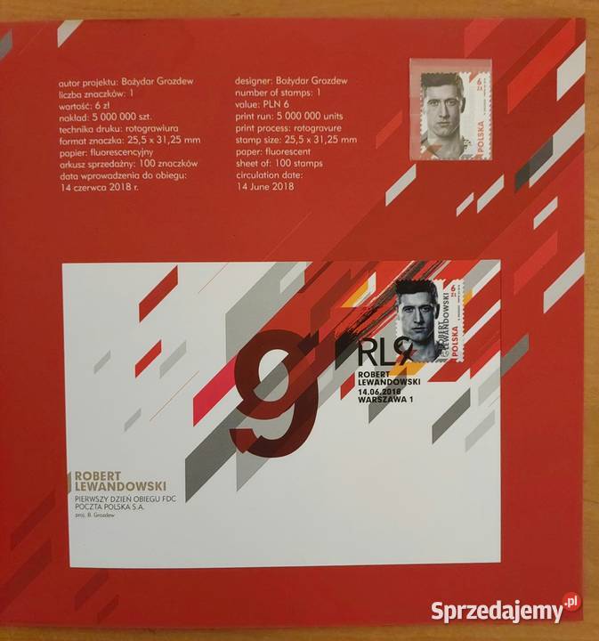 Karnet folder filatelistyczny ze znaczkiem Filatelistyka