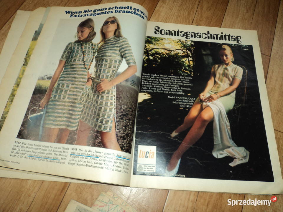 Burda moden 21970 wykroje instrukcja Nowy Sącz