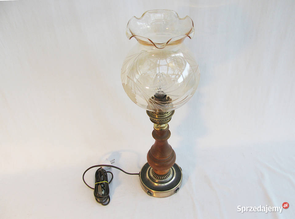 Lampka Duża Antyk Szczecinek sprzedam