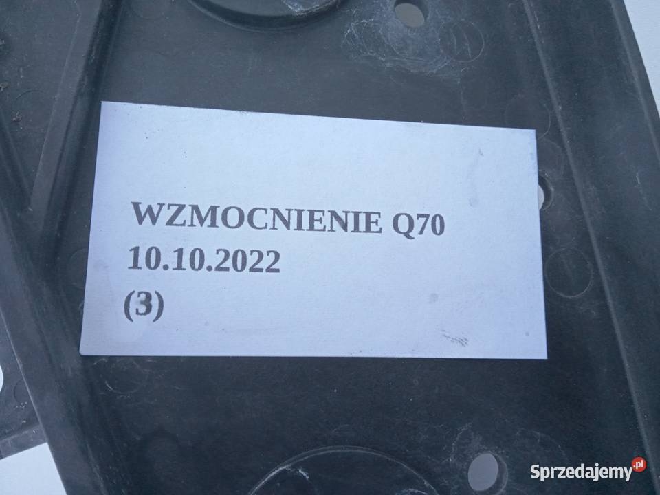 ŚLIZG LAMPY PL PRZÓD INFINITI Q70 M30 M35 M37 zderzaki Nowy Tomyśl sprzedam