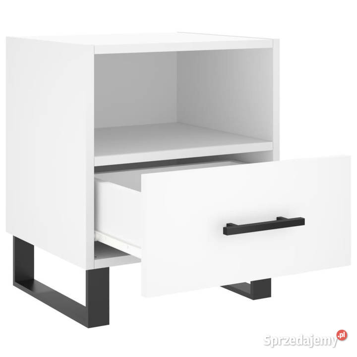 Szafki nocne 2 białe 40x35x475 WM827485 Warszawa